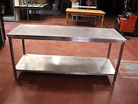 Inox werktafel - afbeelding 2 van  6