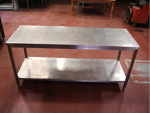 Inox werktafel - afbeelding 3 van  6