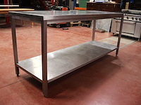 Inox werktafel - afbeelding 4 van  6