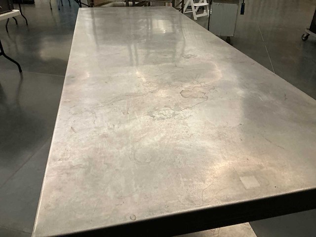 Inox werktafel - afbeelding 3 van  4