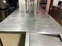 Inox werktafel - afbeelding 2 van  4