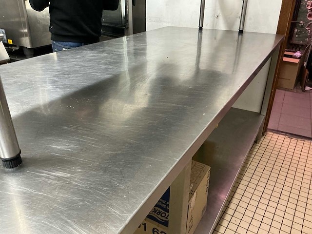 Inox werktafel - afbeelding 4 van  4