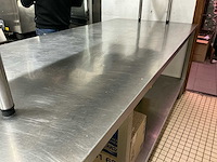 Inox werktafel - afbeelding 4 van  4
