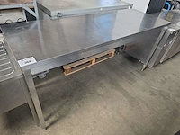 Inox werktafel
