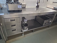 Inox werktafel
