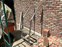 Inox zwembadladder - afbeelding 1 van  2