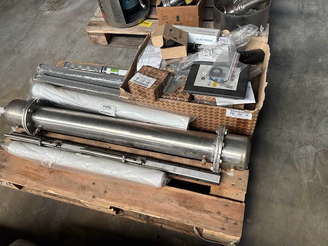 Inoxpa se-20c mobiele rvs centrifugaalpomp (2x) - afbeelding 5 van  6