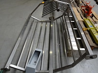 Inox/rvs onderdelen manshoge draaitrommel - afbeelding 3 van  5