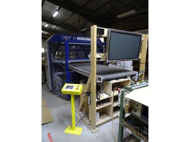 Inpakmachine robopac + robot - afbeelding 13 van  18