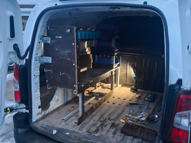 Inrichting berlingo bedrijfswagen inrichting berlingo - afbeelding 4 van  7