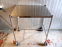 Insausti inox werktafel op wielen - afbeelding 2 van  5