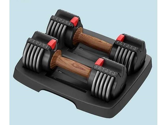 Insight - verstelbare halters van 1-7 kg(paar) - design verstelbare halters thuisgebruik-nieuw - dumbbells and weights - afbeelding 1 van  2