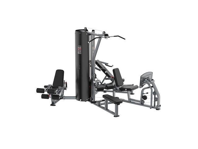 Insight fitness - bs-004 3-stack multi-station met leg press - professioneel multifunctioneel krachttoestel - various strength training - afbeelding 2 van  4