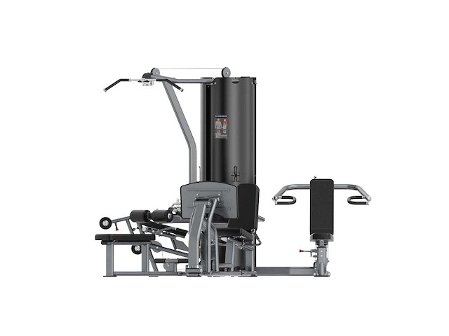 Insight fitness - bs-004 3-stack multi-station met leg press - professioneel multifunctioneel krachttoestel - various strength training - afbeelding 3 van  4