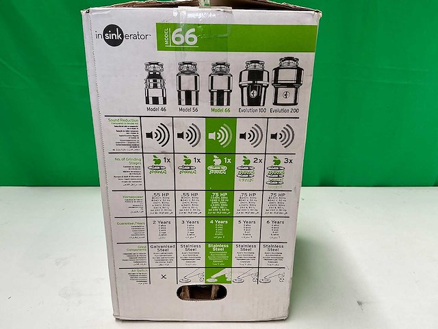 Insinkerator - model 66 - keukenmachine - afbeelding 1 van  1