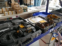 Inspectiecamera + lijmpistool + klokboren enz…