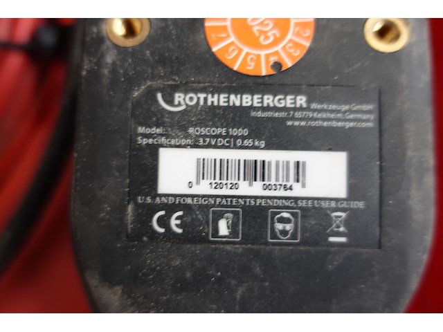 Inspectiecamera rothenberger - afbeelding 2 van  2