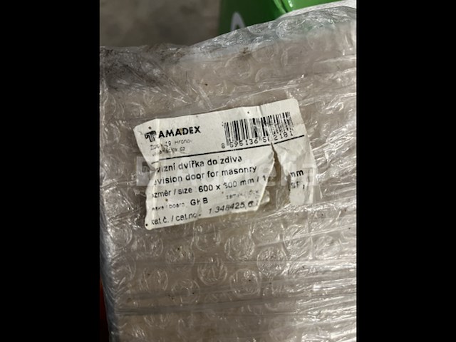 Inspectiedeur tamadex gkb us voor metselwerk 600 x 600 x 12,5 mm - afbeelding 1 van  4