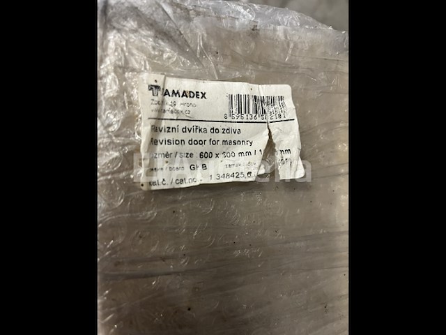 Inspectiedeur tamadex gkb us voor metselwerk 600 x 600 x 12,5 mm - afbeelding 4 van  4