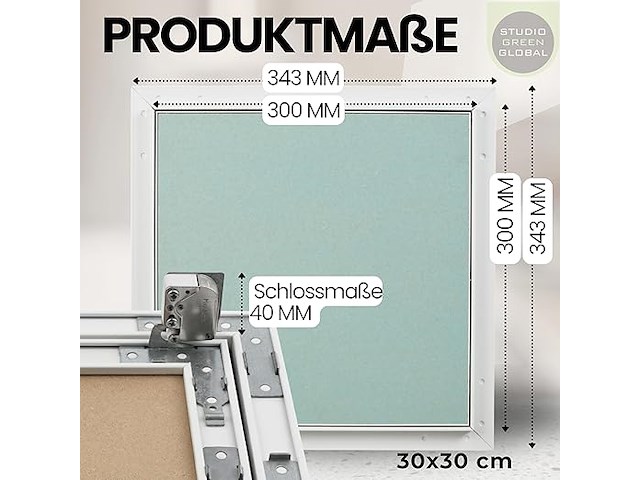 Inspectieklep met afdichting (30x30cm) - afbeelding 4 van  5