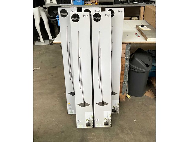 Inspire beryl led vloerlamp (5x) - afbeelding 1 van  7