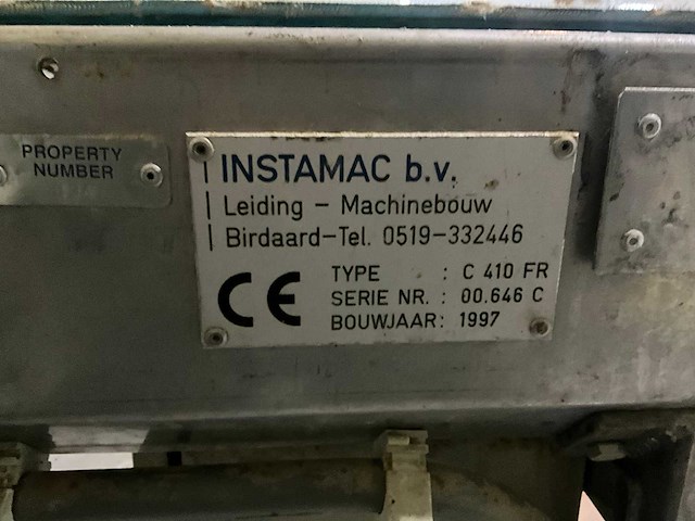 Instamac c 410 fr transportband - afbeelding 5 van  5