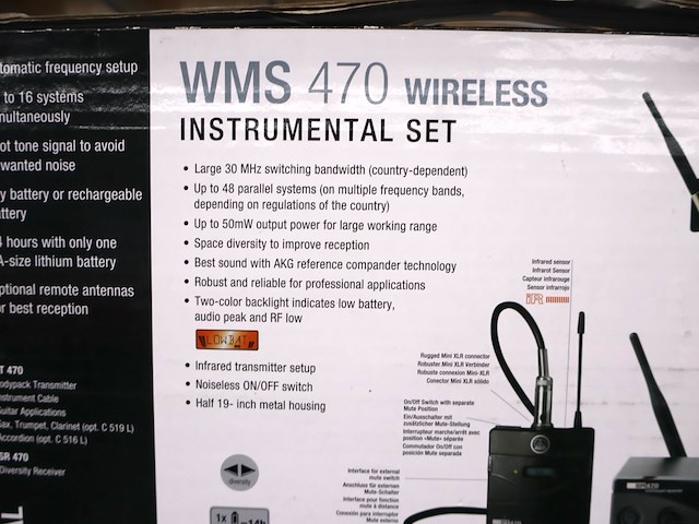 Instrumental wireless set (x2) - afbeelding 4 van  5