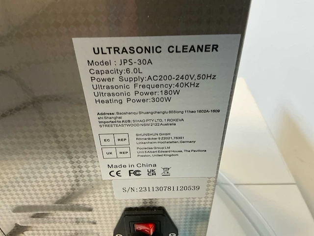 Instrumenten steriliseer appararaat - afbeelding 2 van  4