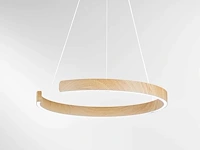Intec led navel s100 cct hout pendel armatuur - afbeelding 1 van  8
