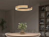 Intec led navel s100 cct hout pendel armatuur - afbeelding 4 van  8