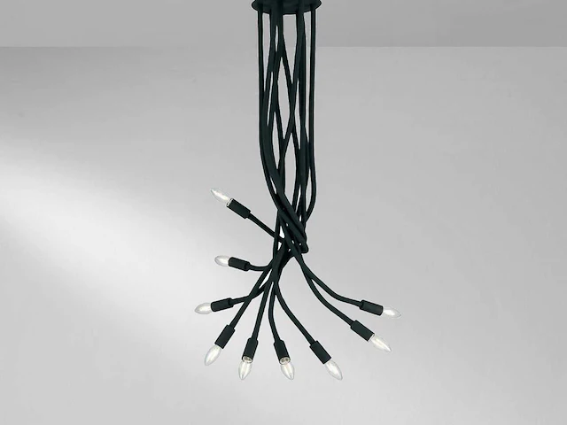 Intec lover nero 6 designlamp - afbeelding 2 van  9