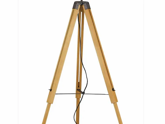 Intec studio design eiken houten vloerlamp - afbeelding 7 van  10