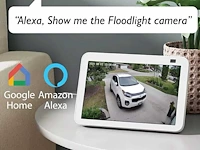 Intec visor security breedstraler met camera google & alexa wifi - afbeelding 11 van  11