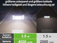 Intelamp opvouwbaar buitenlicht op zonne-energie - afbeelding 3 van  5