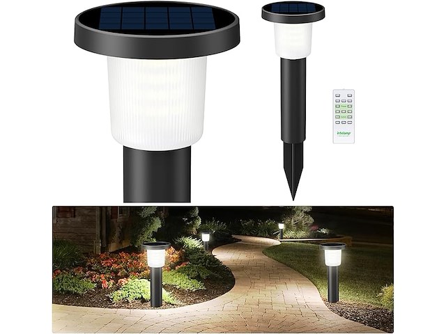 Intelamp zonnelampen (2 stuks) - afbeelding 1 van  4