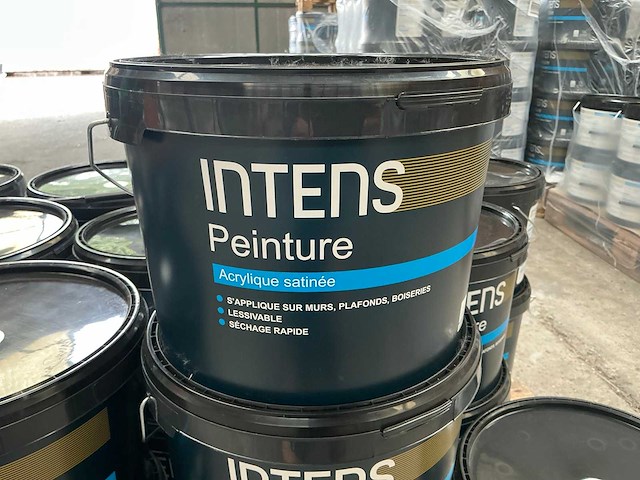Intens acrylique satinée 10l interieurverf (22x) - afbeelding 3 van  4