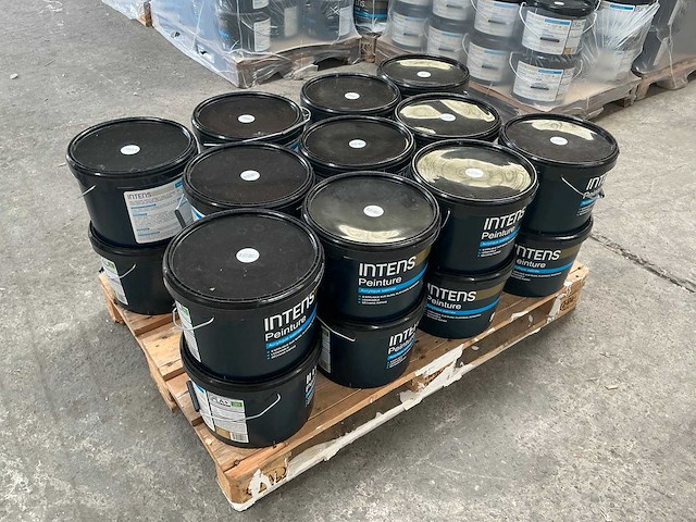 Intens acrylique satinée 10l interieurverf (22x) - afbeelding 2 van  4