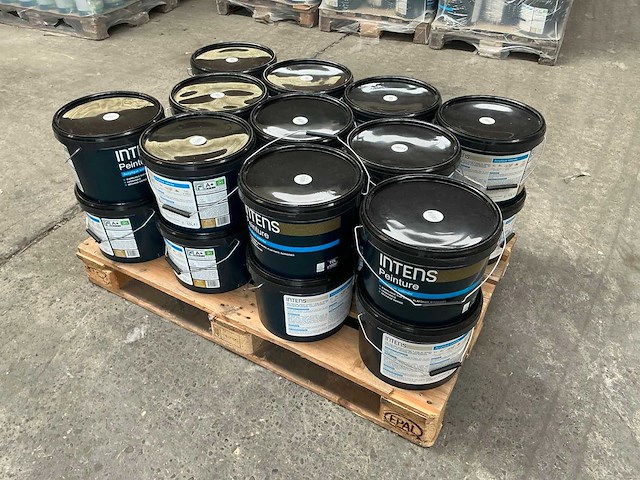Intens acrylique satinée 10l interieurverf (22x) - afbeelding 1 van  4