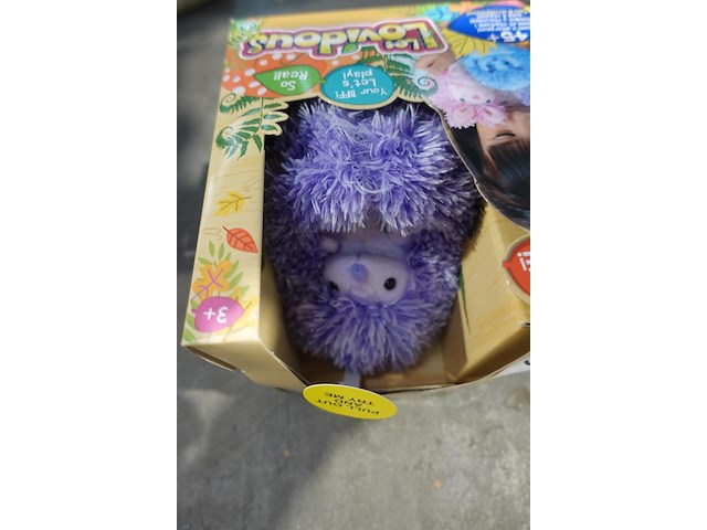 Interactieve knuffel (egel) les lovidous - afbeelding 3 van  5