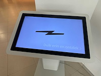 Interactieve touchscreen kiosk op voetstuk - afbeelding 4 van  4