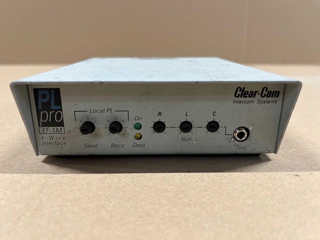 Intercom clear-com ef-1m 4-wire interface - afbeelding 1 van  2