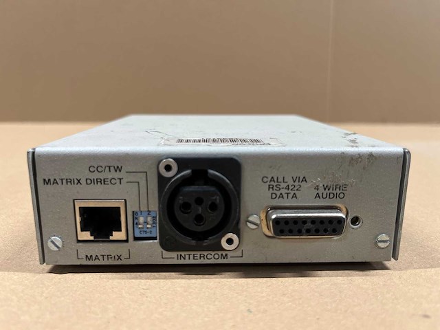 Intercom clear-com ef-1m 4-wire interface - afbeelding 2 van  2