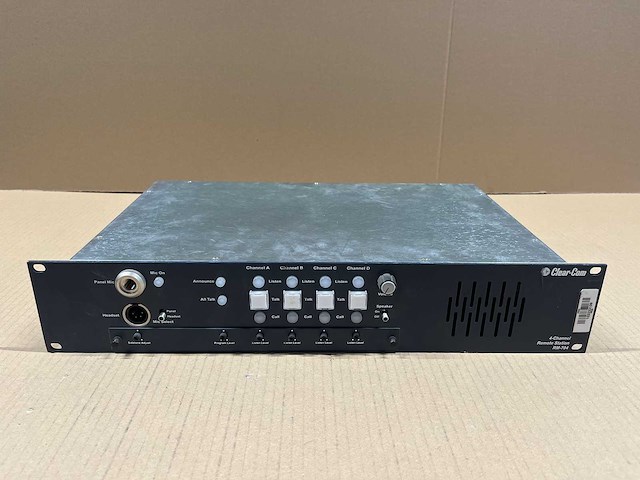 Intercom clear-com rm-704 4-channel remote station - afbeelding 2 van  6