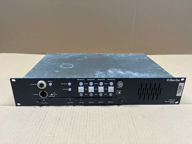 Intercom clear-com rm-704 4-channel remote station - afbeelding 1 van  6