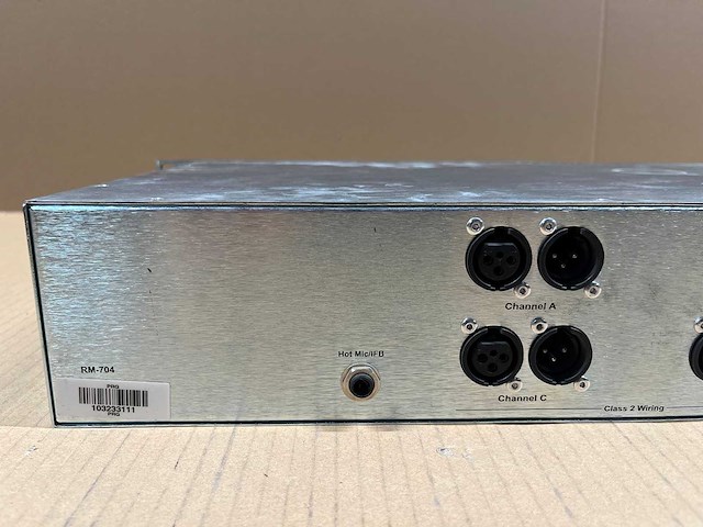 Intercom clear-com rm-704 4-channel remote station - afbeelding 3 van  4