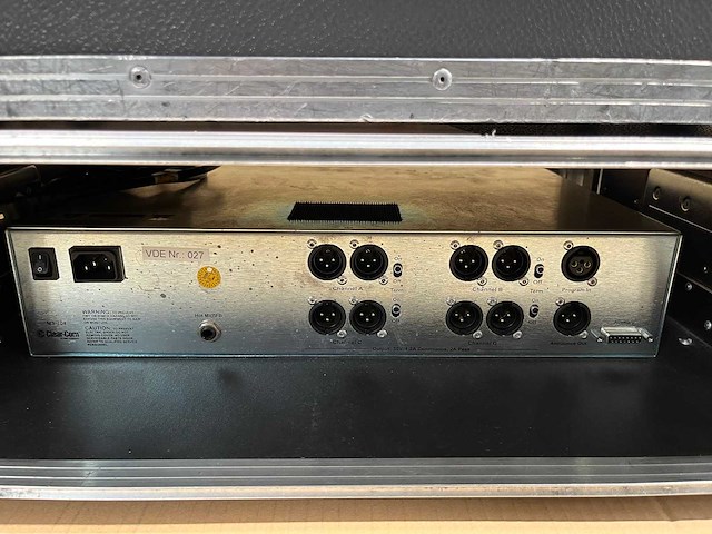 Intercom clearcom ms-704 main station 4-channel w/clear-com mt-701 - afbeelding 6 van  9