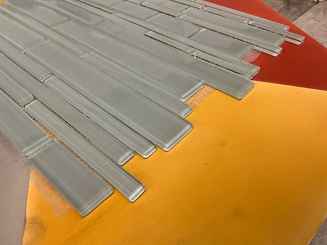 Interloc mat grote partij glas mozaïek - afbeelding 2 van  2
