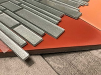 Interloc mat grote partij glas mozaïek - afbeelding 2 van  3