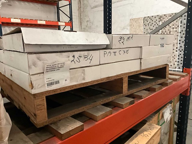 Interloc mat grote partij glas mozaïek - afbeelding 3 van  3