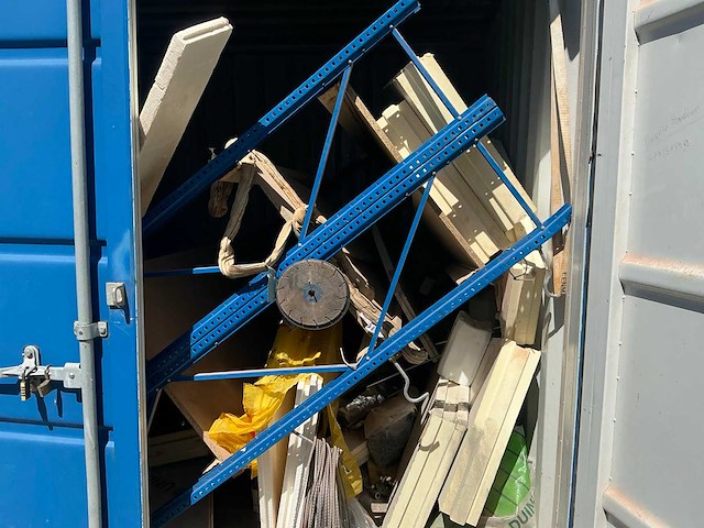 Intermat plaatstalen werfcontainer - afbeelding 5 van  5